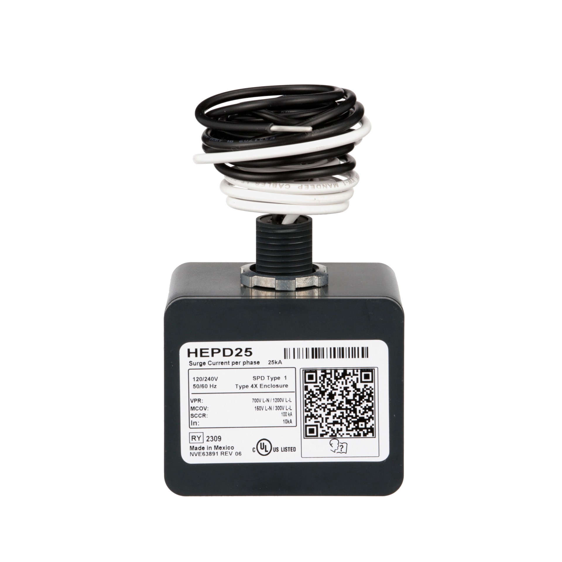 slide 4 of 6, Square D 25-kA Indoor and outdoor Surge protective device, 1 ct