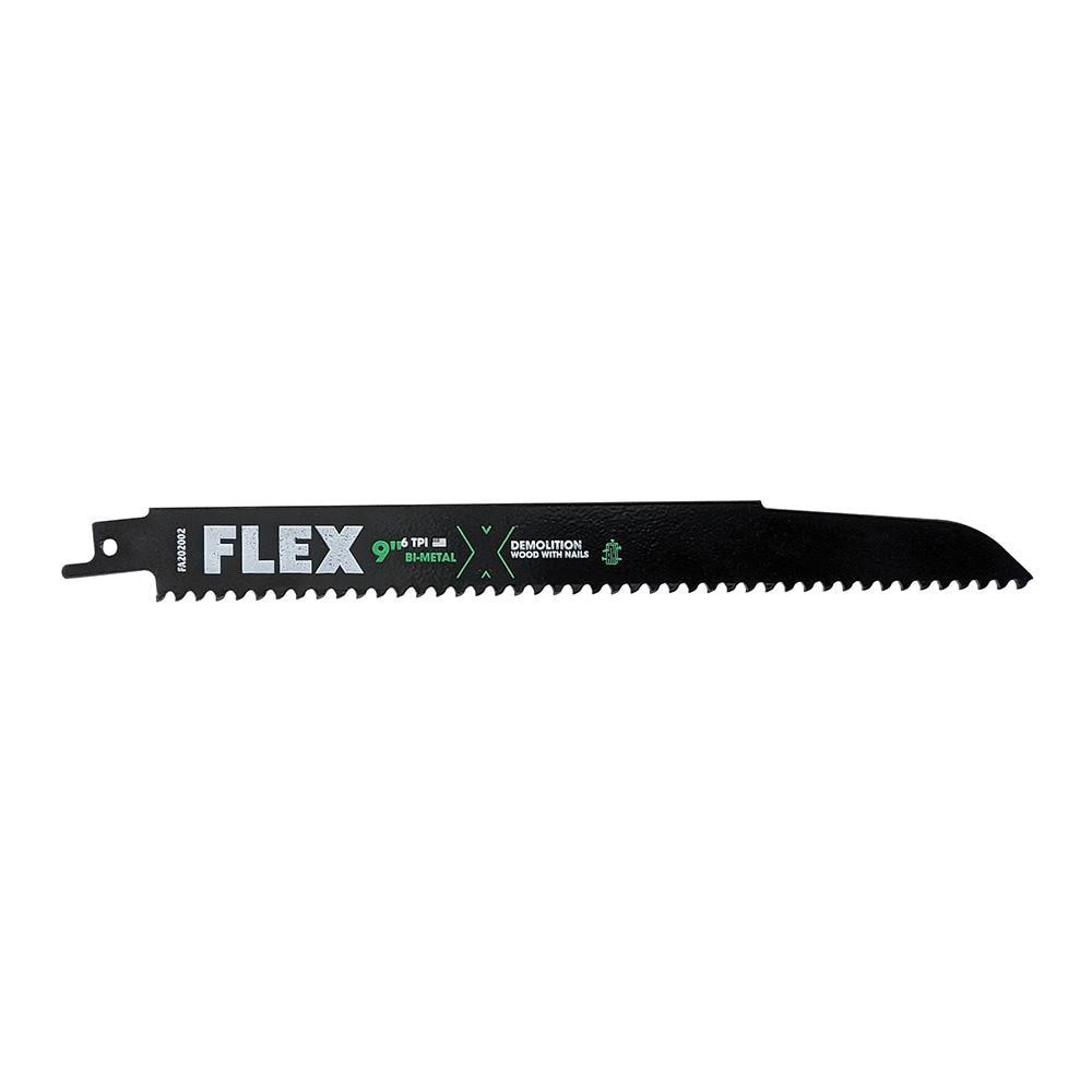slide 5 of 6, FLEX Bi-metal Wood/Metal cutting Demolition Reciprocating Saw Blade Set 12 -Pack, 1 ct