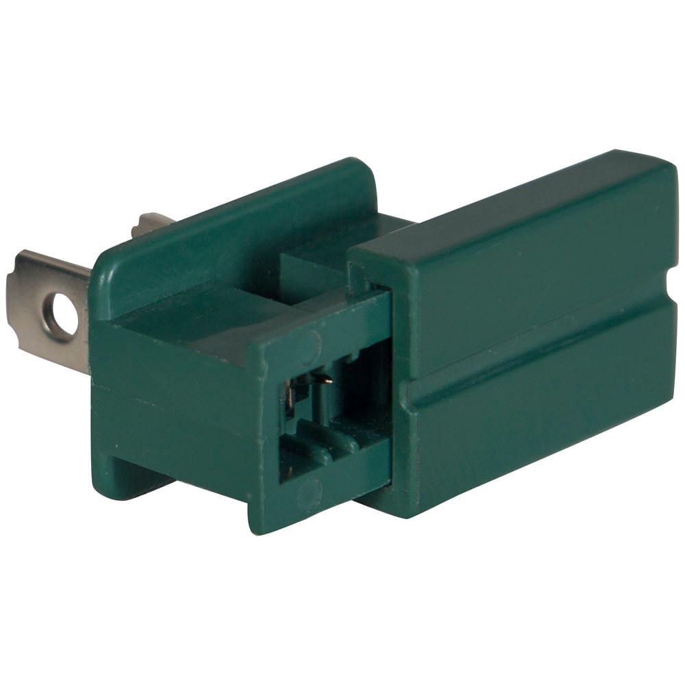 slide 2 of 6, Gemmy 125-Volt NEMA Watertight 2-wire Light-duty Plug, Green, 1 ct