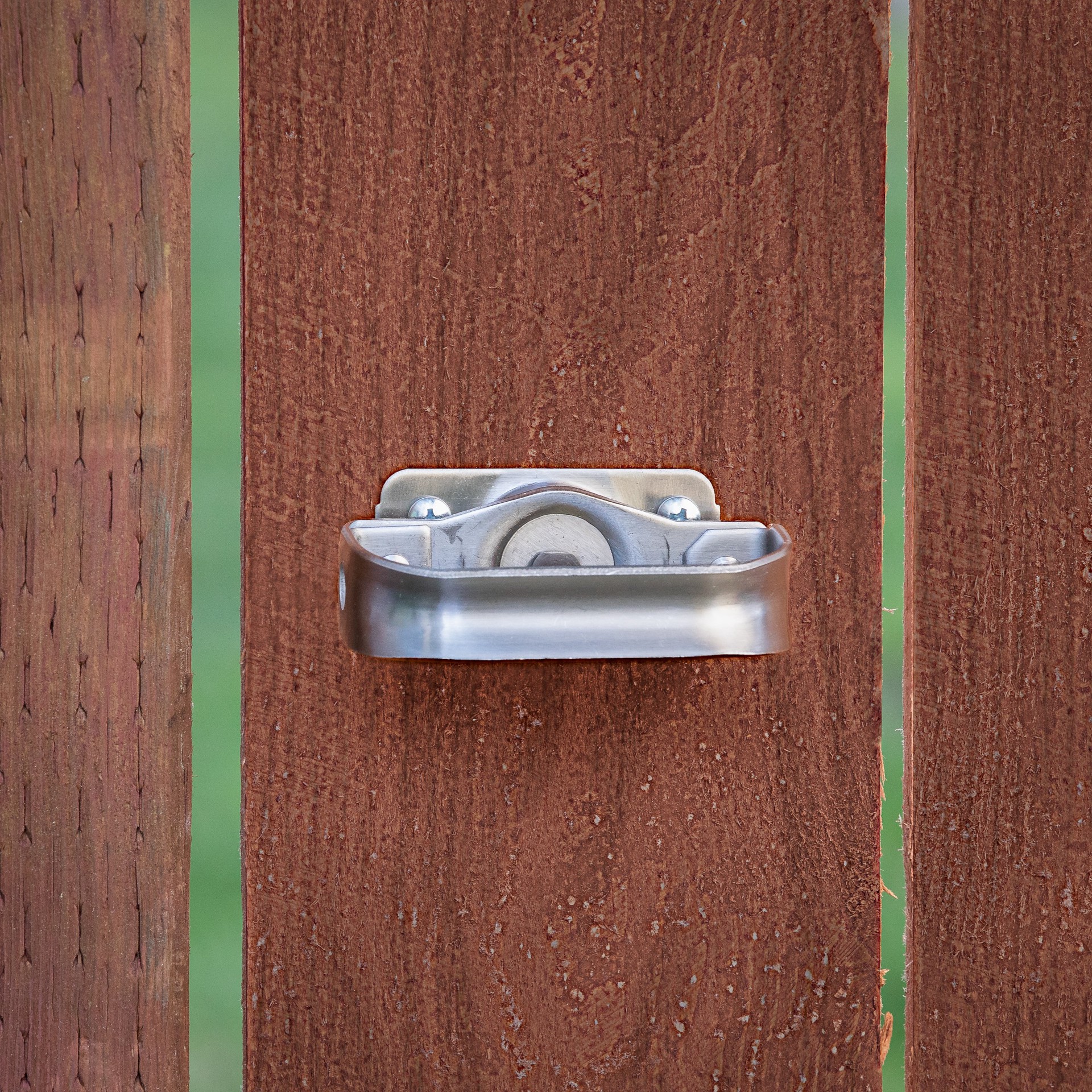 slide 5 of 5, National Hardware 5-1/4-in Stainless steel Gate latch, 1 ct