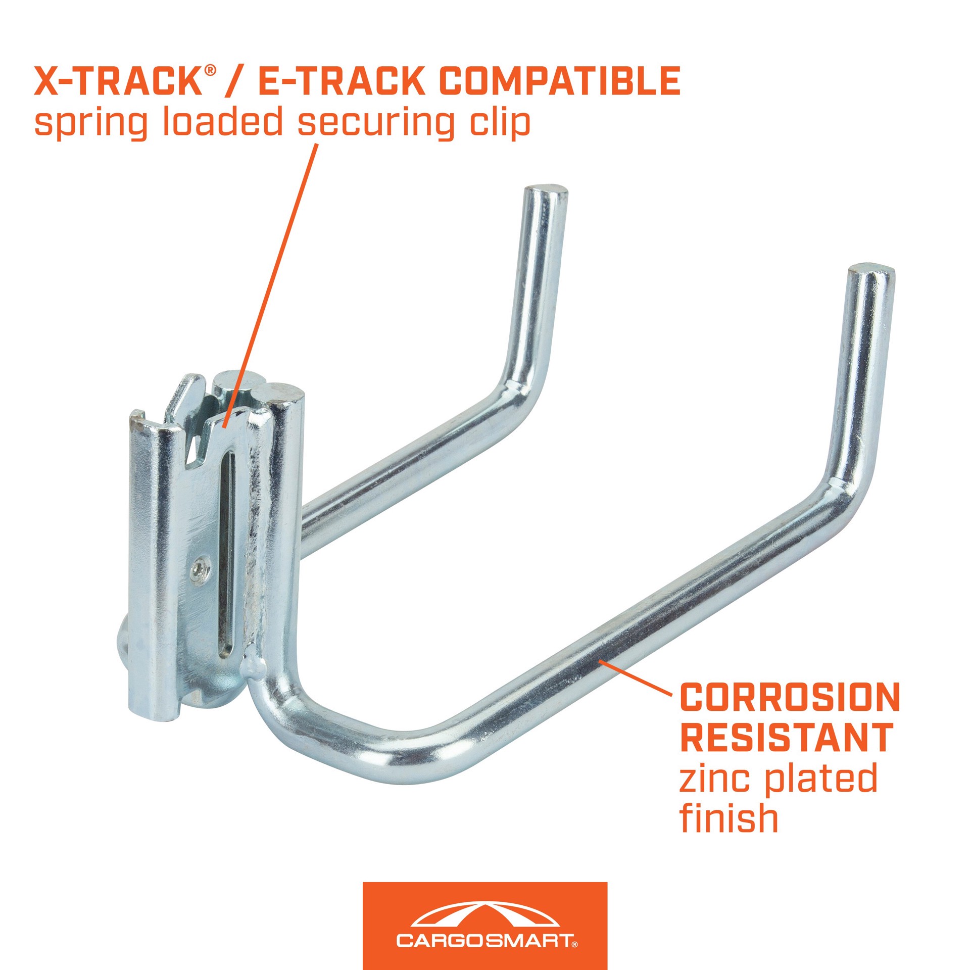slide 4 of 6, CargoSmart 10-in Zinc Steel Multipurpose Hook, 1 ct