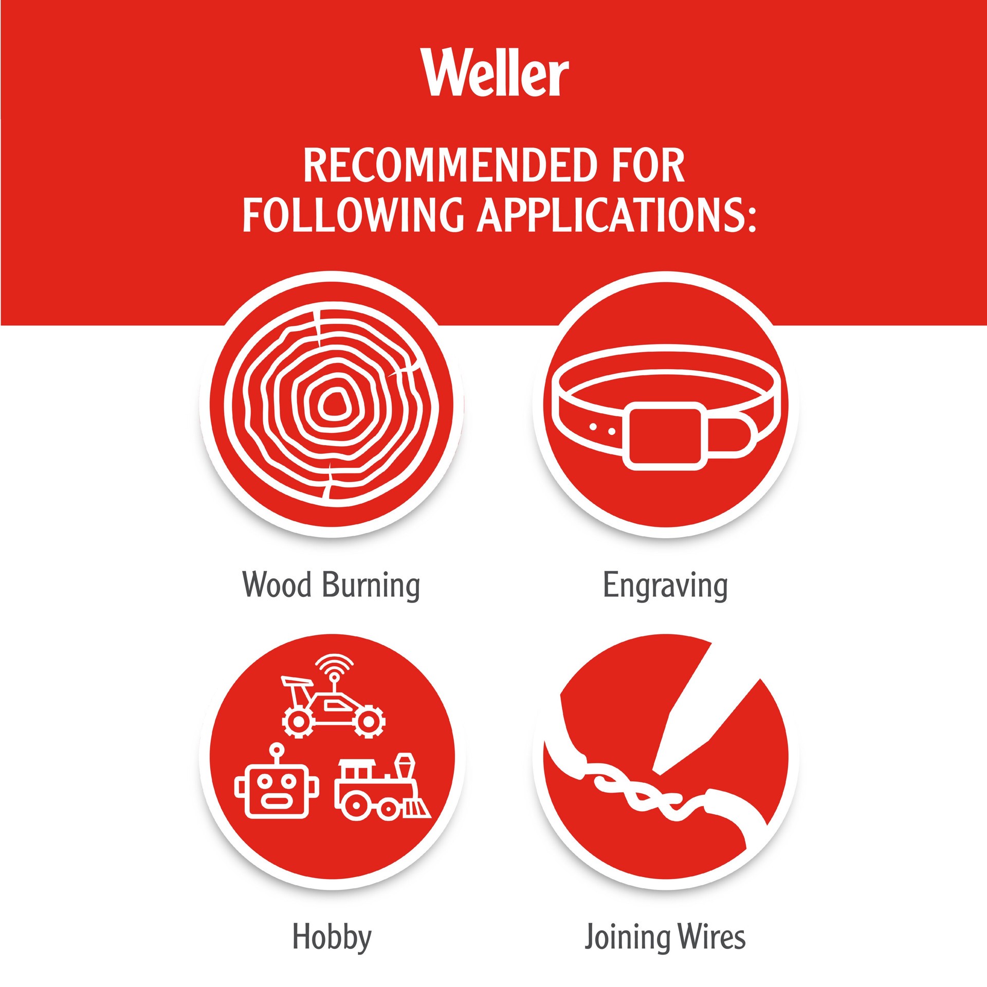 slide 2 of 6, Weller 15Pc 25 Watt, 110 Volt Wood burning tool, 1 ct