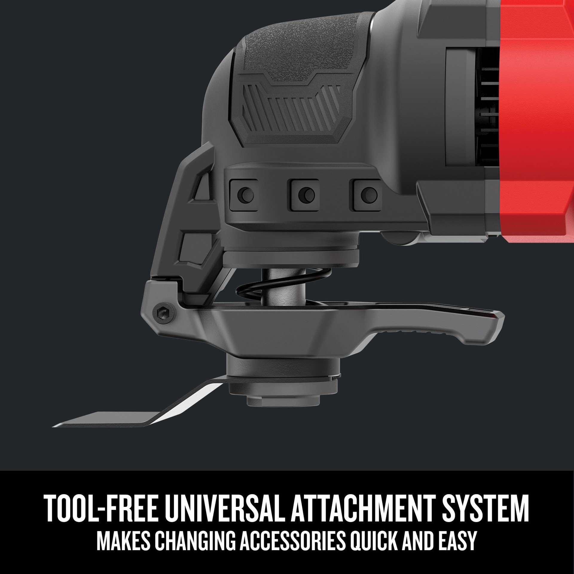 slide 5 of 6, CRAFTSMAN 3 -Amp Variable speed 10 -Piece Oscillating Multi-Tool with Soft ( ), 1 ct