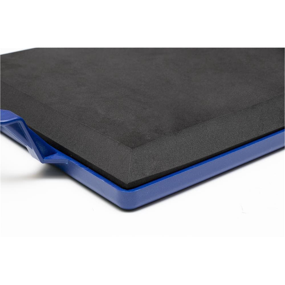 slide 3 of 6, QLT by Marshalltown Blue 19-in x 13.5-in Foam Kneeling Pad, 1 ct