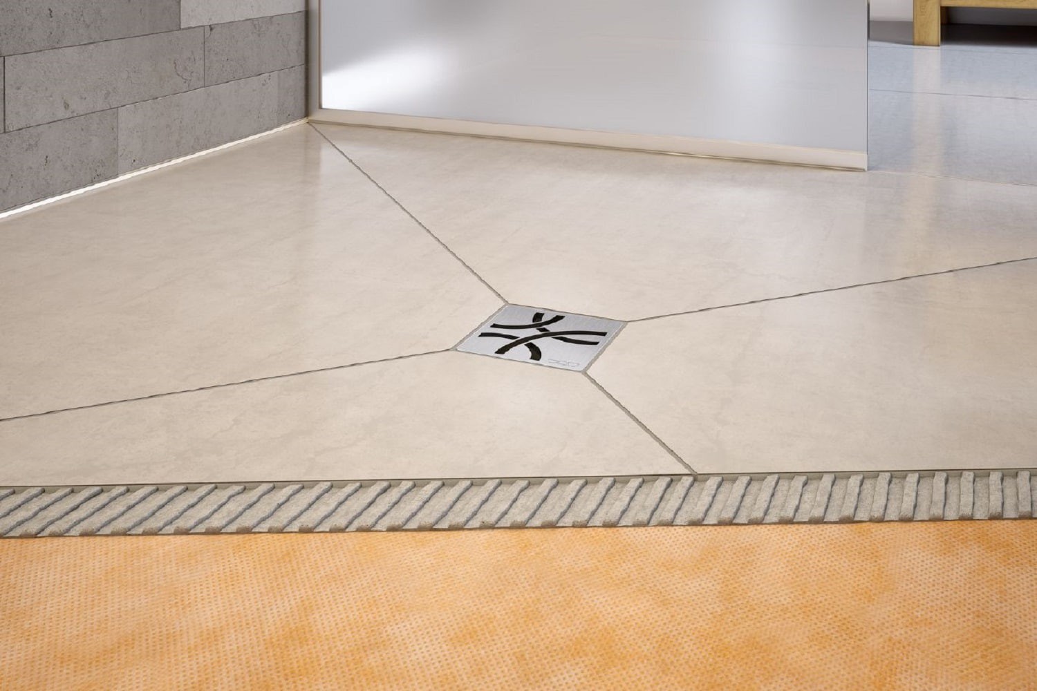 slide 4 of 5, Schluter Systems Kerdi-Shower-Tray 38-in X 60-in Center, 1 ct