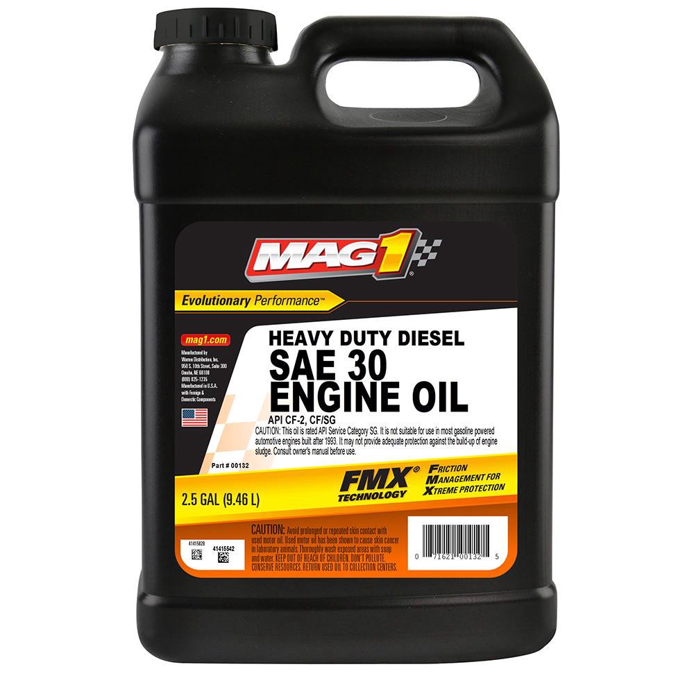slide 1 of 1, MAG 1 Mag 1 30W H/D Diesel Oil 2.5 Gal, 1 ct