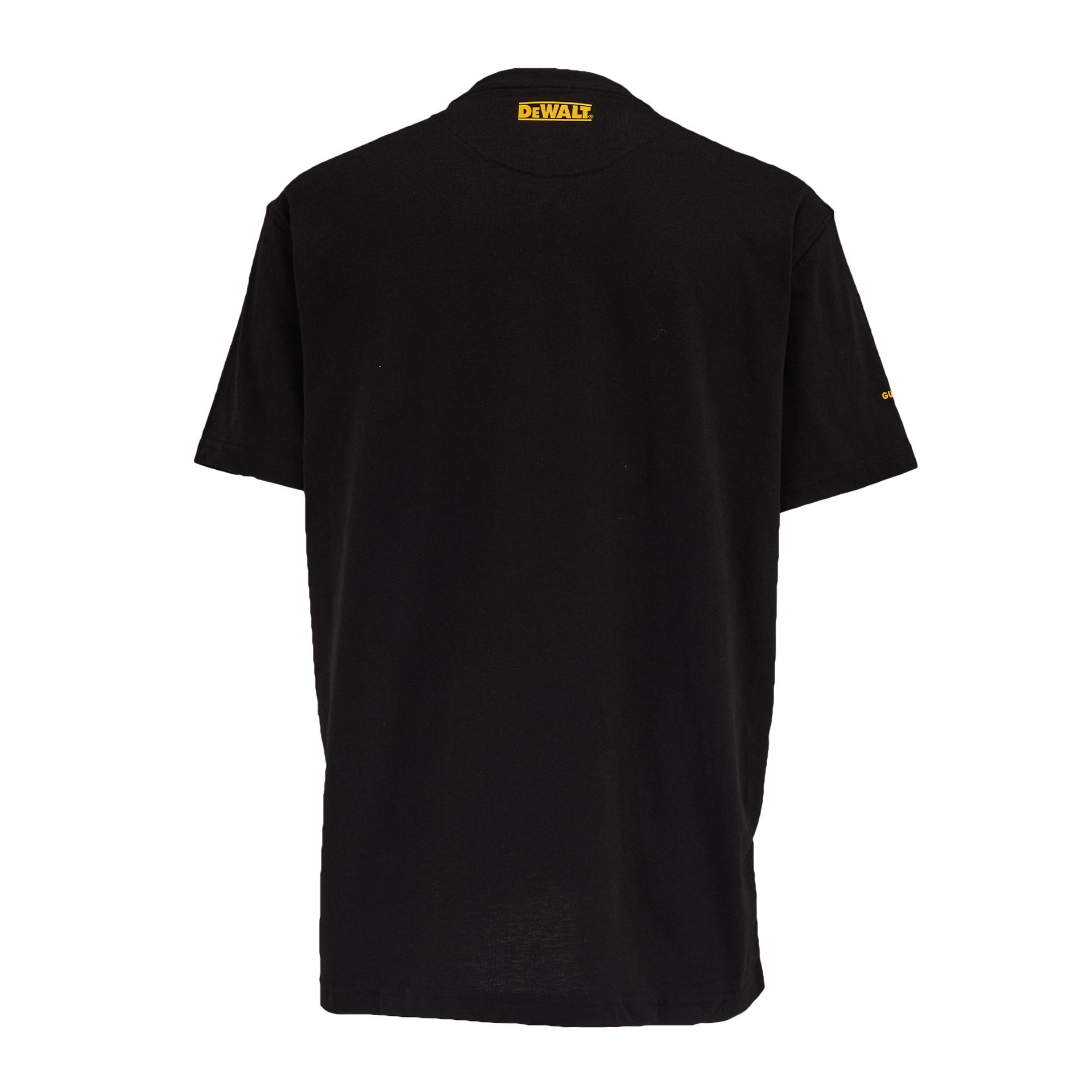 slide 2 of 4, DEWALT Men's Black Poplin Short sleeve Solid T-shirt ( Medium ), 1 ct