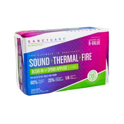 US Greenfiber SANCTUARY by Greenfiber R- 60 Cellulose Blown-In ...