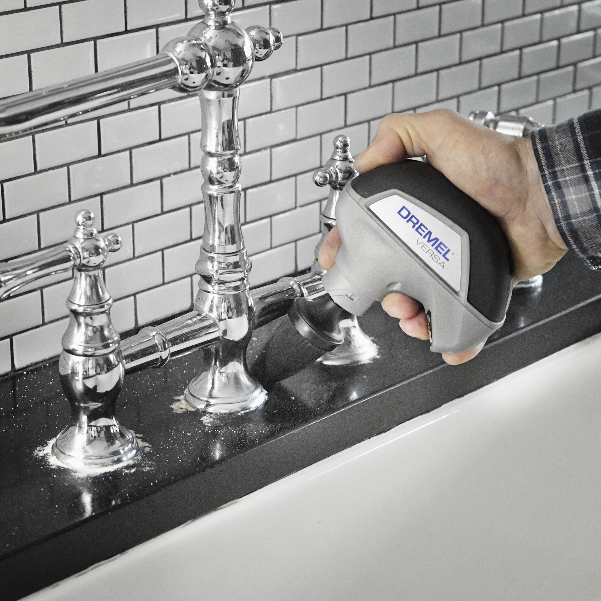 slide 3 of 6, Dremel 1.5-in Corner Brush Use On Dremel Versa Pc10-01, 1 ct