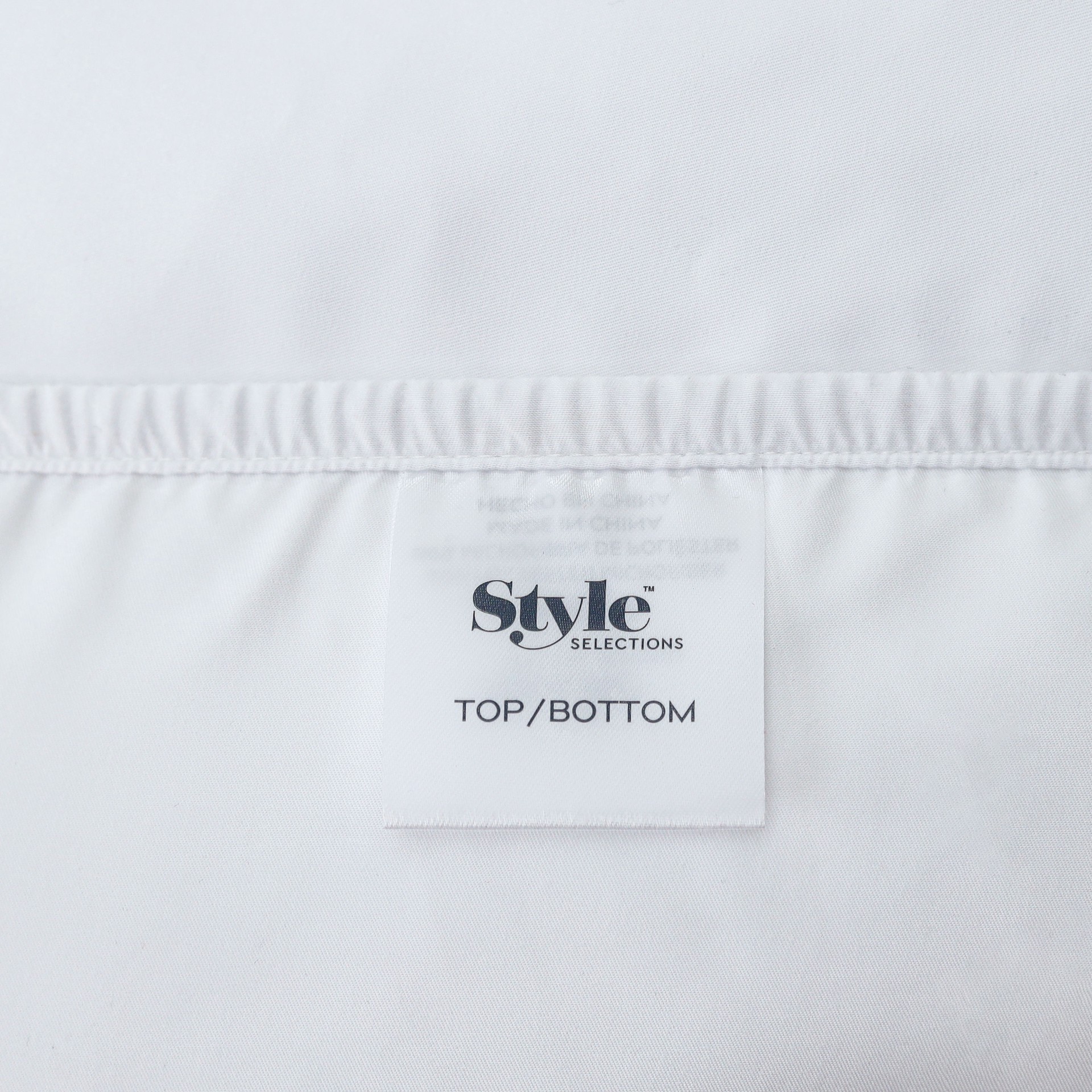 slide 2 of 6, Style Selections Twin 165 -Thread Count Microfiber White 4 -Piece Bed Sheet Set, 1 ct
