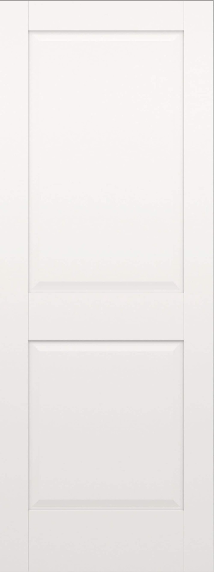 slide 1 of 6, RELIABILT 32-in x 80-in Hollow Core 2-panel Square Right Hand Smooth Molded Composite Split Jamb Single Prehung Interior Door (356 Casing), 1 ct