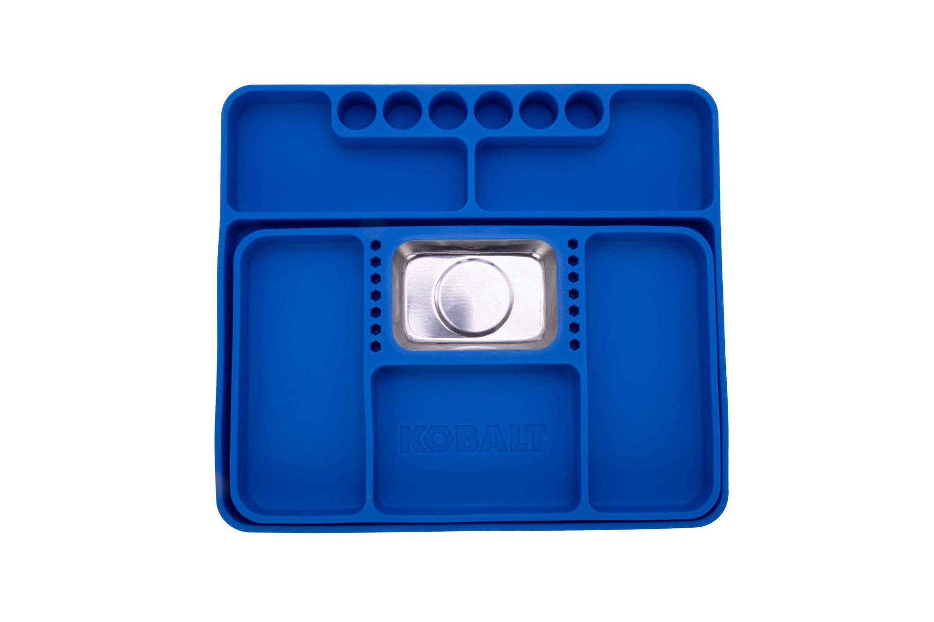 slide 2 of 6, Kobalt Silicone Organizer insert 2-pc silicone tool tray set with magnetic insert, 1 ct