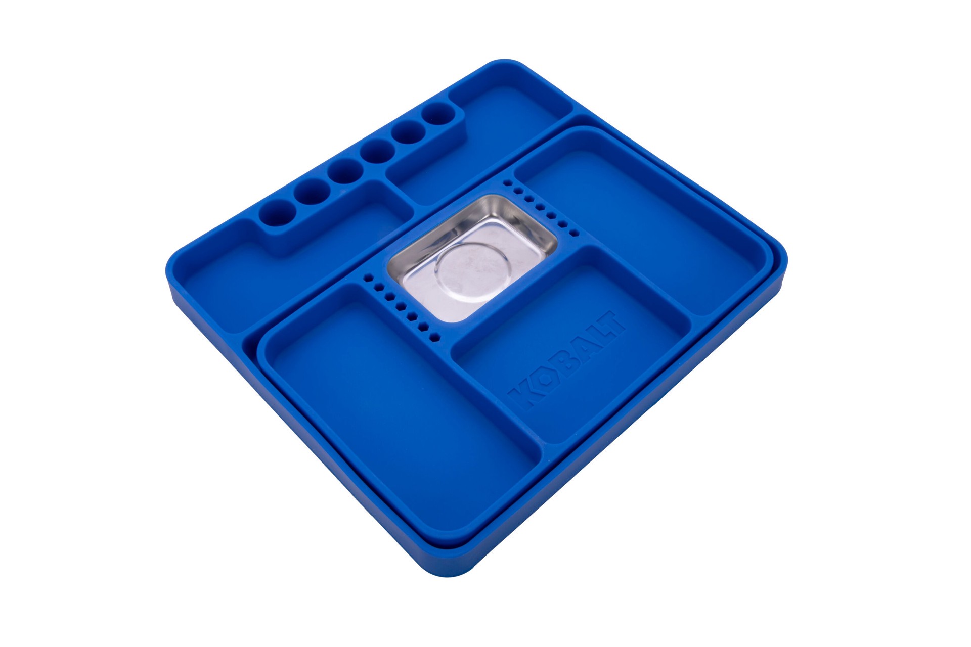 slide 3 of 6, Kobalt Silicone Organizer insert 2-pc silicone tool tray set with magnetic insert, 1 ct