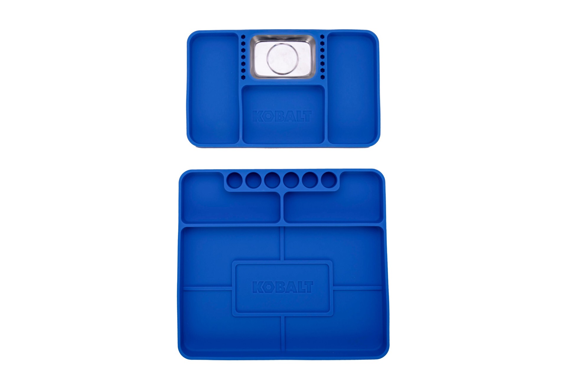slide 5 of 6, Kobalt Silicone Organizer insert 2-pc silicone tool tray set with magnetic insert, 1 ct