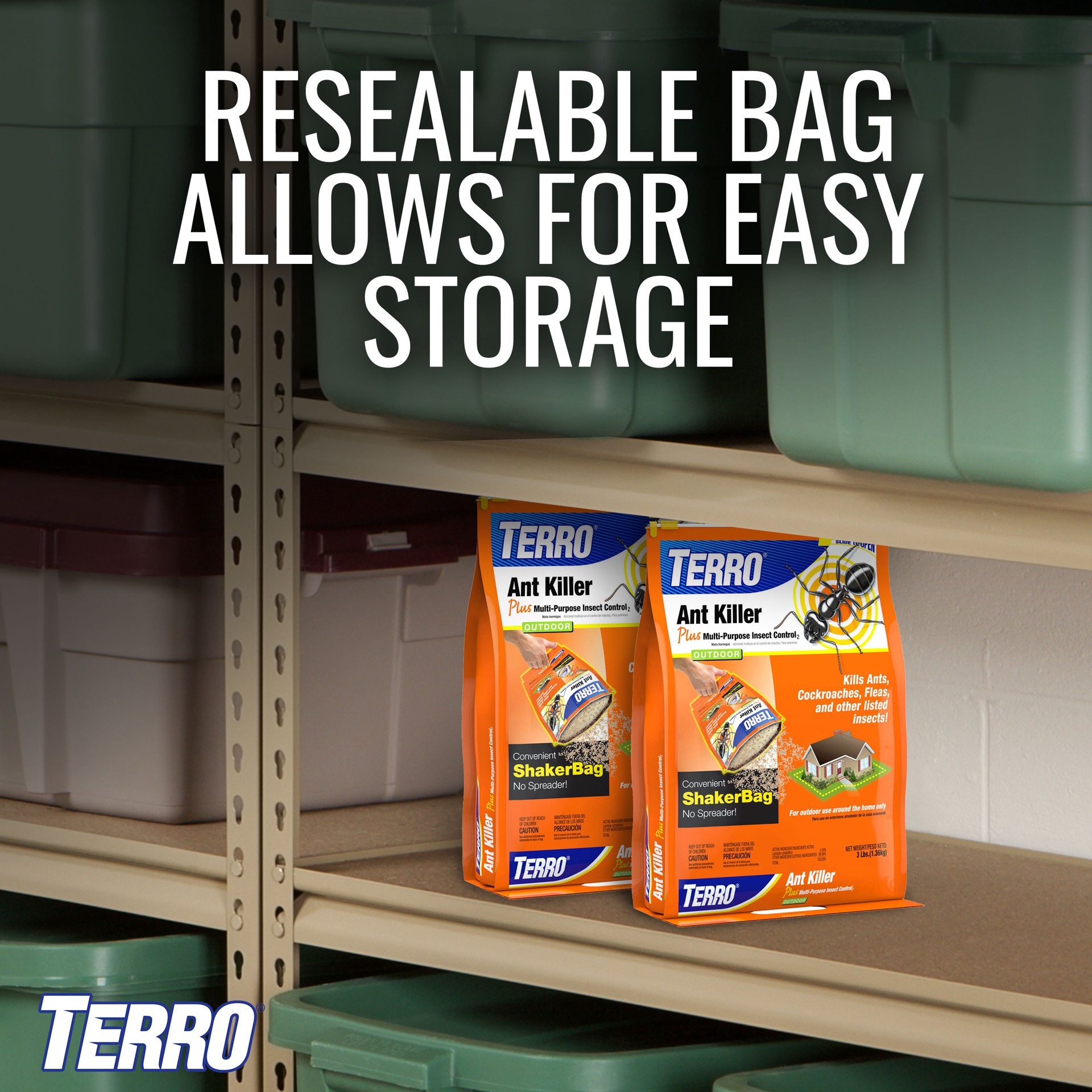 slide 5 of 6, TERRO 3 -lb Ant killer, 1 ct