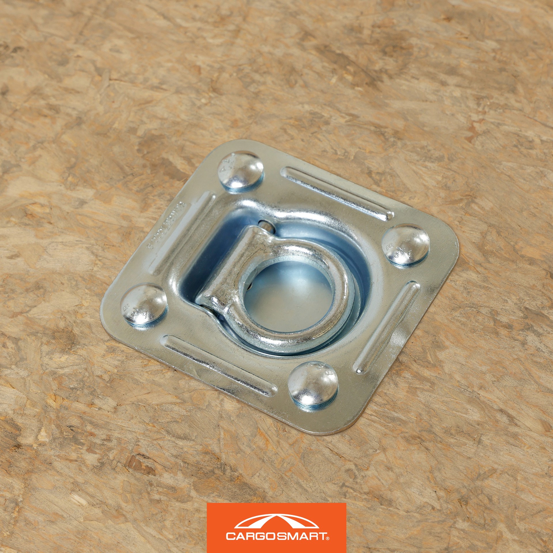 slide 5 of 6, CargoSmart 4.5 Inch Gray D-ring Ring, 1 ct