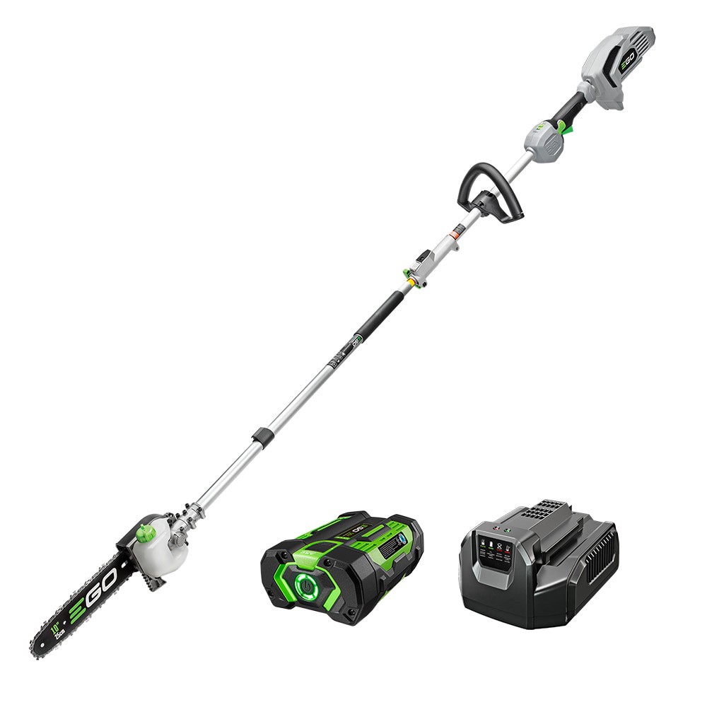 slide 1 of 6, EGO POWER+ Multi-Head System 56-volt 10.0-in 140 -Amp 2.5 Ah Battery Pole Saw Battery Included , Charger Included, 1 ct