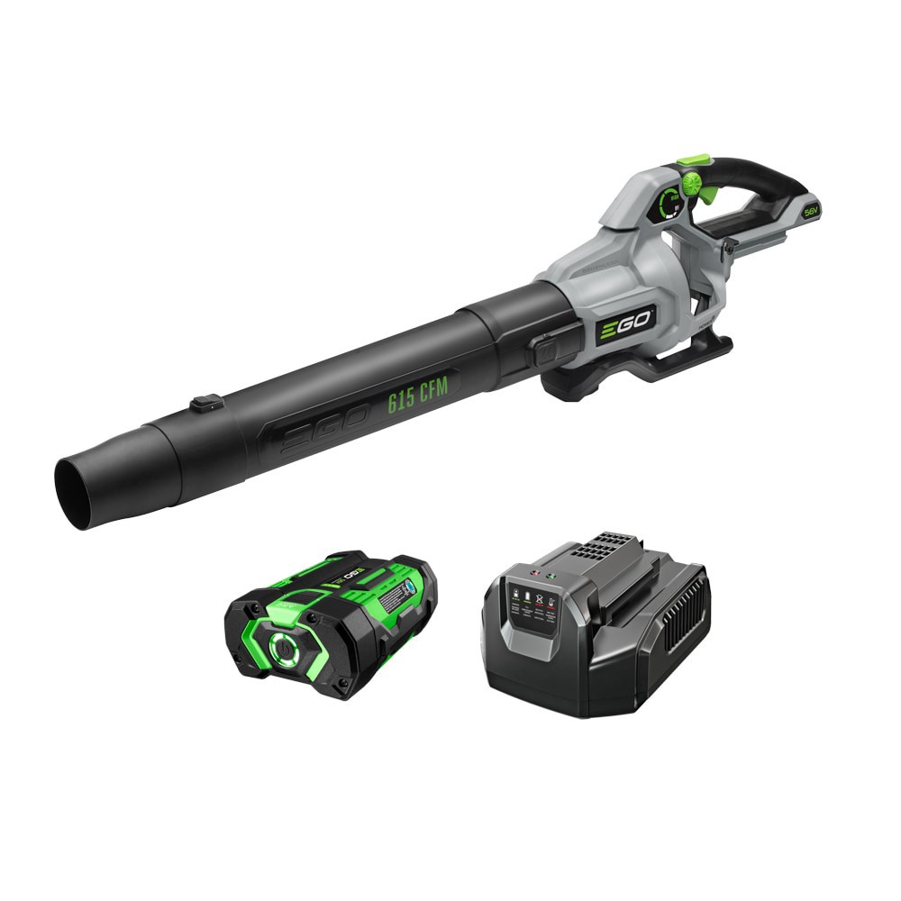 slide 1 of 6, EGO POWER+ 56-volt 615-CFM 170-MPH Battery Handheld Leaf Blower 2.5 Ah, 1 ct