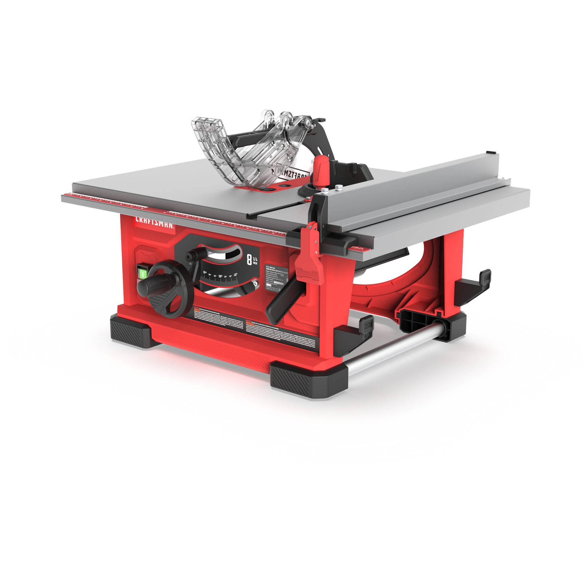 slide 4 of 6, CRAFTSMAN 8.25-in 13.0 -Amp 120.0 -Volt Portable Benchtop Table Saw, 1 ct