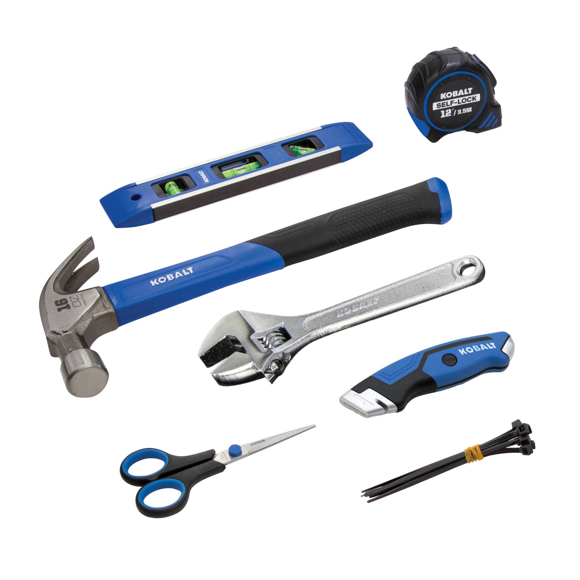 slide 5 of 6, Kobalt 73 -Piece Chrome Household Tool Set with Soft Case, 1 ct