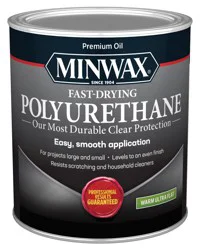 Minwax Fast-Drying Polyurethane Clear Flat Oil-based Interior Polyurethane ( 1-quart )