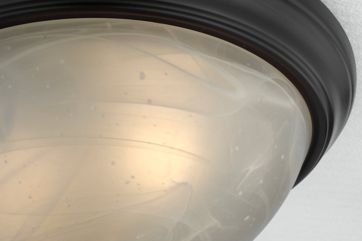 slide 2 of 5, allen + roth 13-in Oil-Rubbed Bronze Metal Ceiling Light Mount, 1 ct