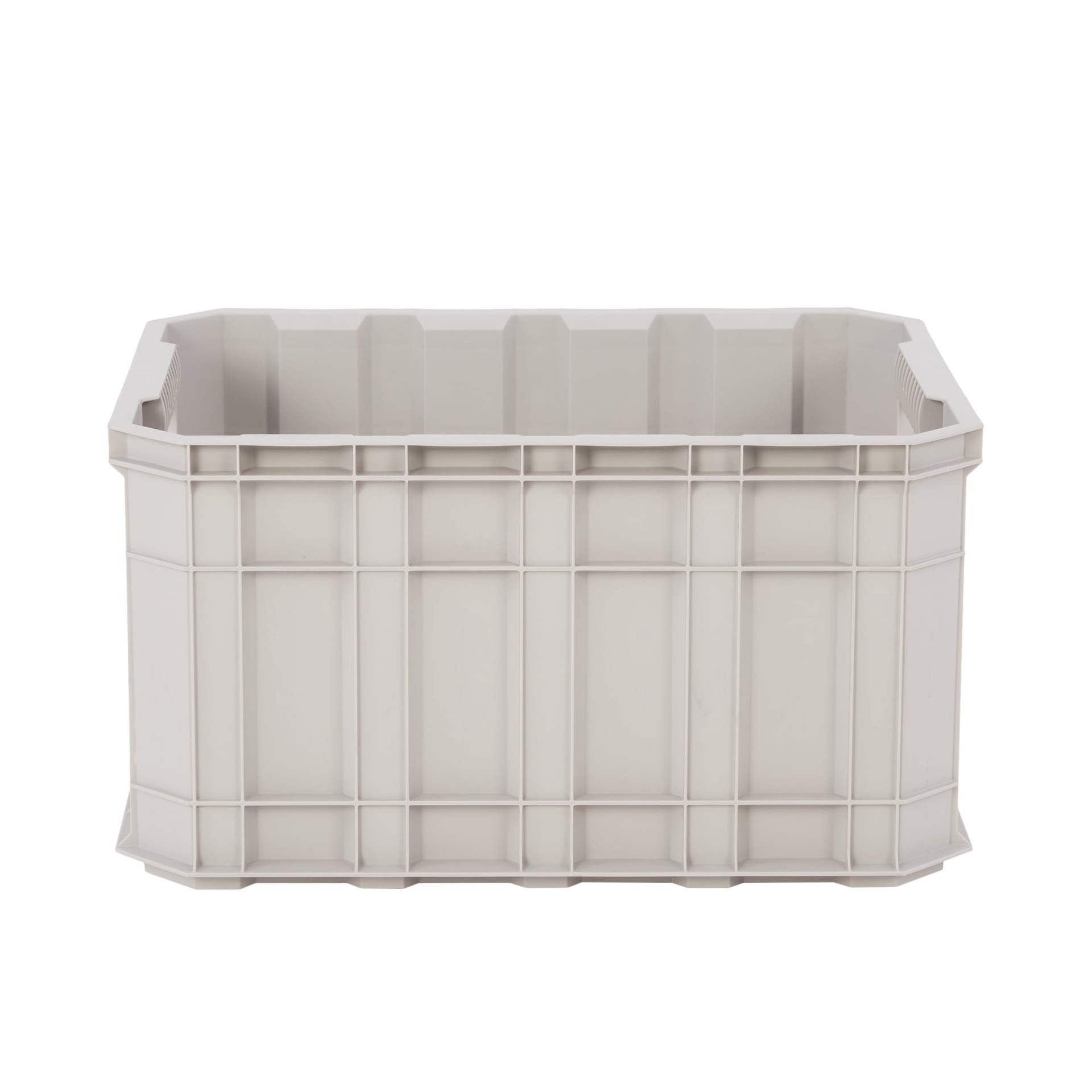 slide 2 of 6, Kobalt Medium 8.5 -Gallons ( 34 -Quarts ) Grey Heavy Duty Stackable Tote, 1 ct