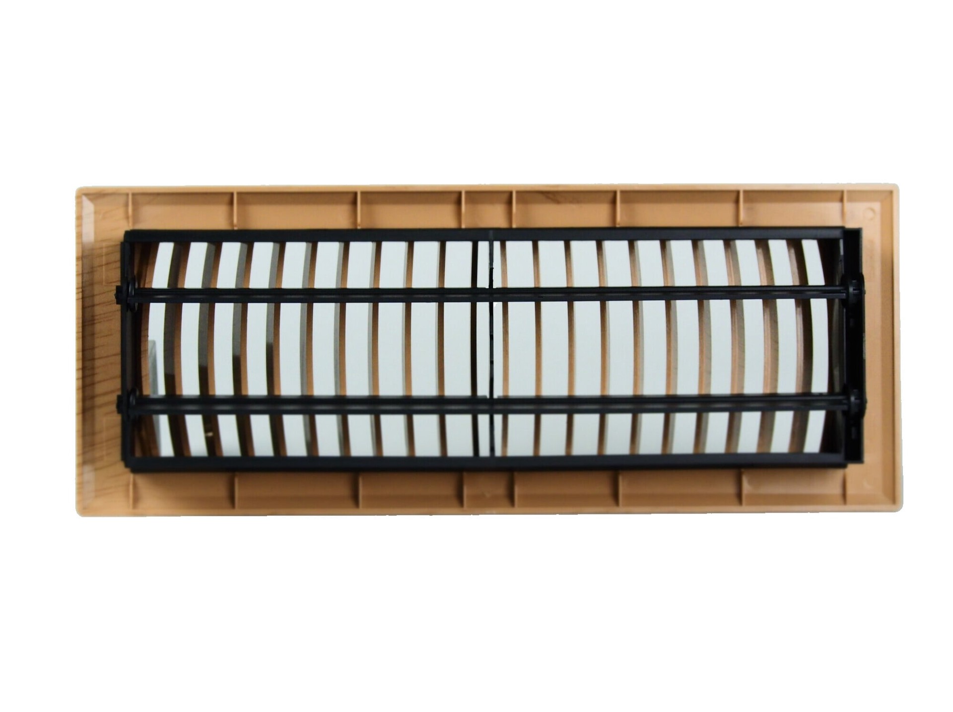 slide 5 of 6, allen + roth 4-in x 12-in ABS resin Oak Floor Register, 1 ct