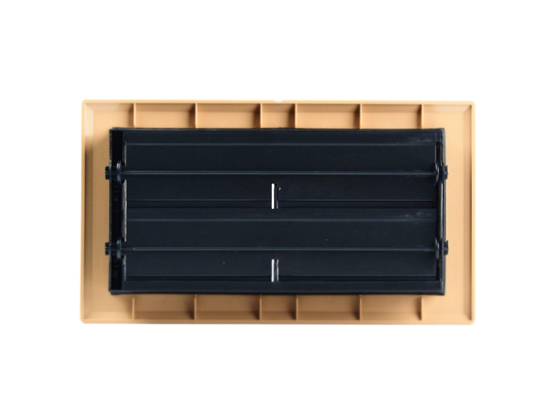 slide 4 of 6, RELIABILT 4-in x 10-in ABS resin Taupe Floor Register, 1 ct