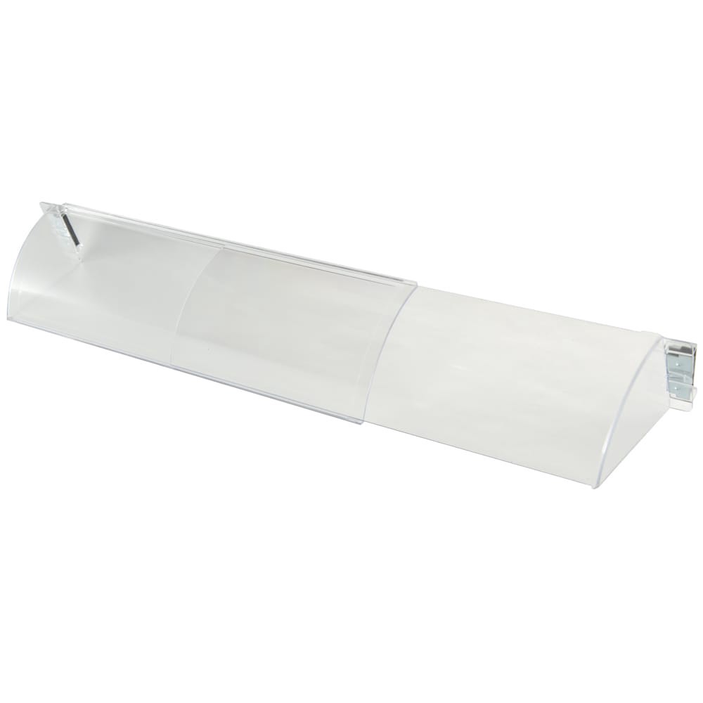 slide 3 of 6, RELIABILT 16.38-in x 4.38-in Adjustable Magnetic Mount Plastic Baseboard Air Deflector, 1 ct