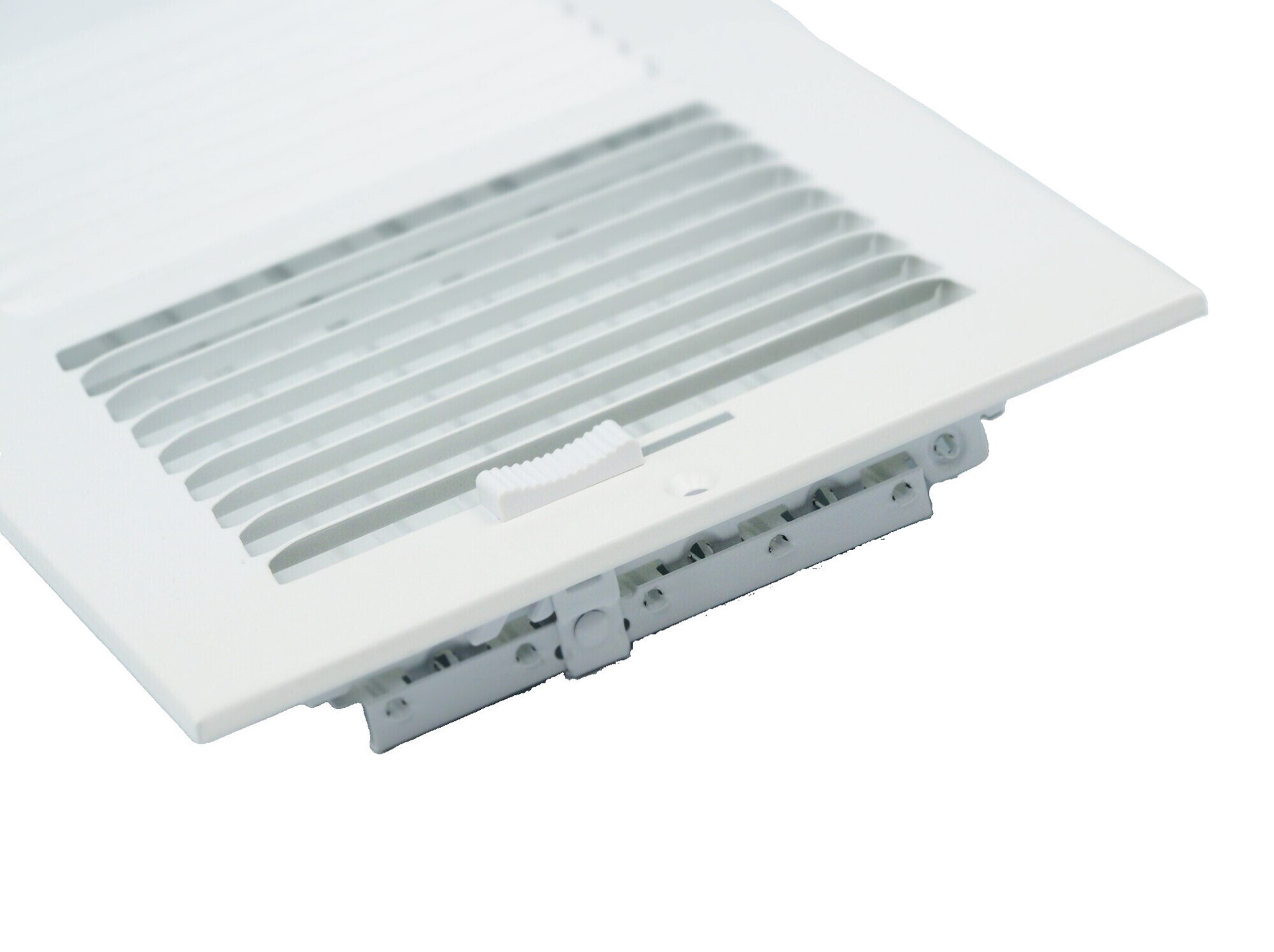 slide 3 of 6, RELIABILT 14-in x 8-in 2-way Steel White Sidewall/Ceiling Register, 1 ct