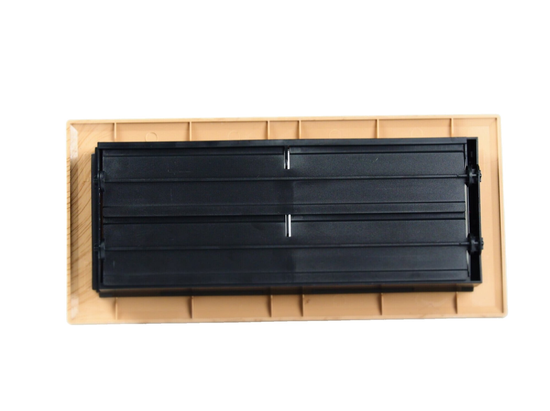 slide 4 of 6, allen + roth 4-in x 10-in ABS resin Oak Floor Register, 1 ct