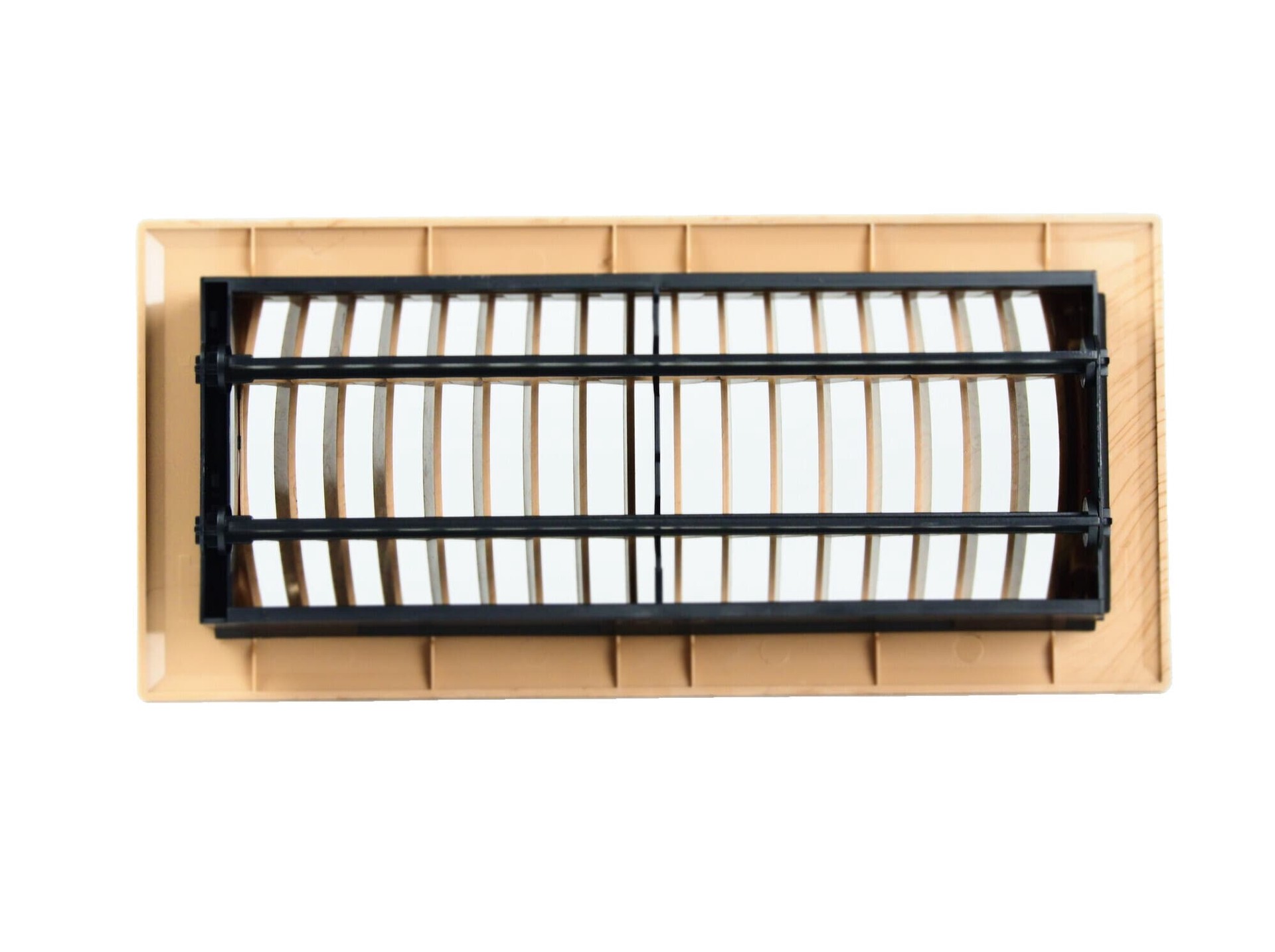 slide 5 of 6, allen + roth 4-in x 10-in ABS resin Oak Floor Register, 1 ct