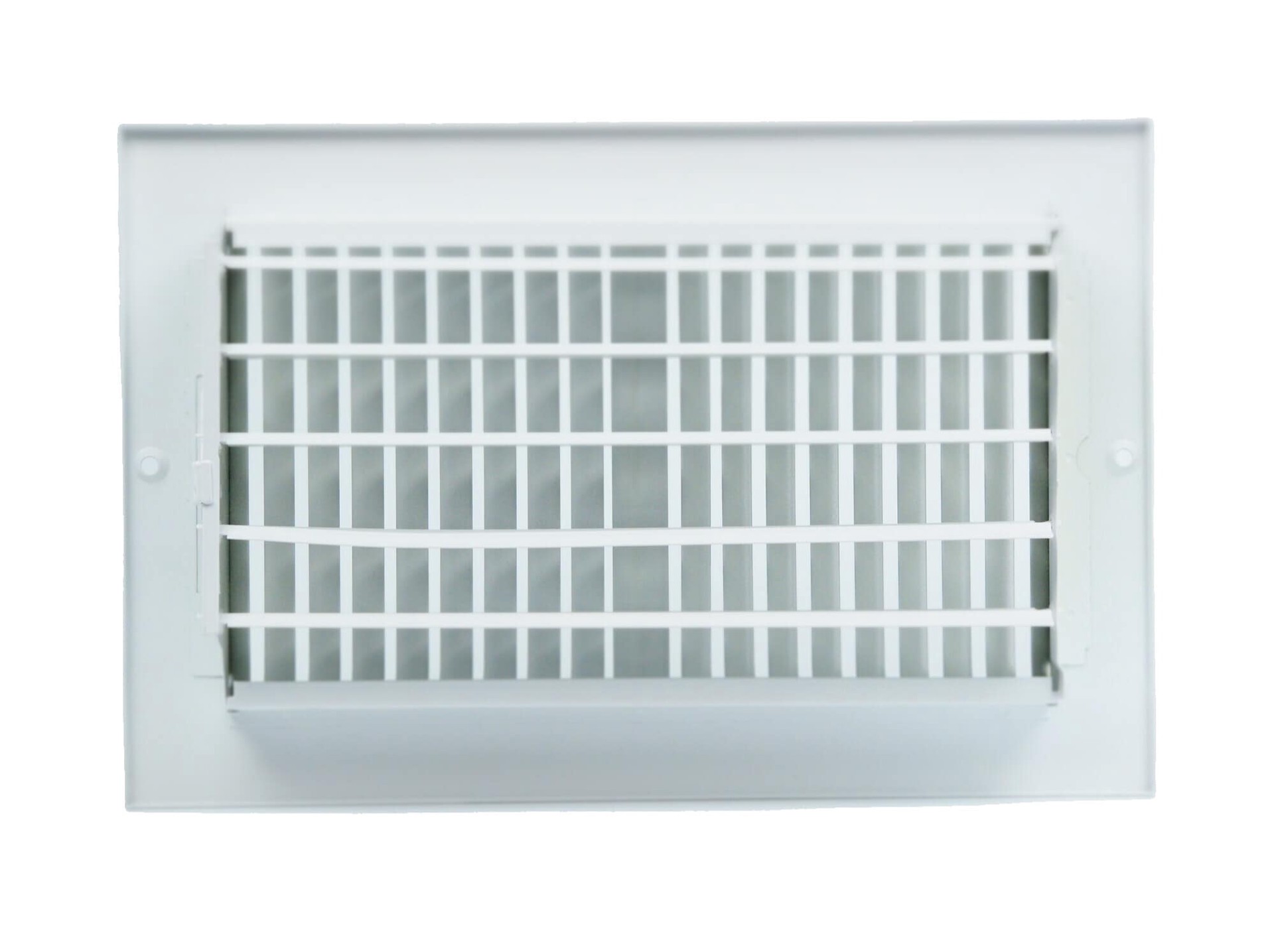 slide 5 of 6, RELIABILT 10-in x 6-in 2-way Steel White Sidewall/Ceiling Register, 1 ct