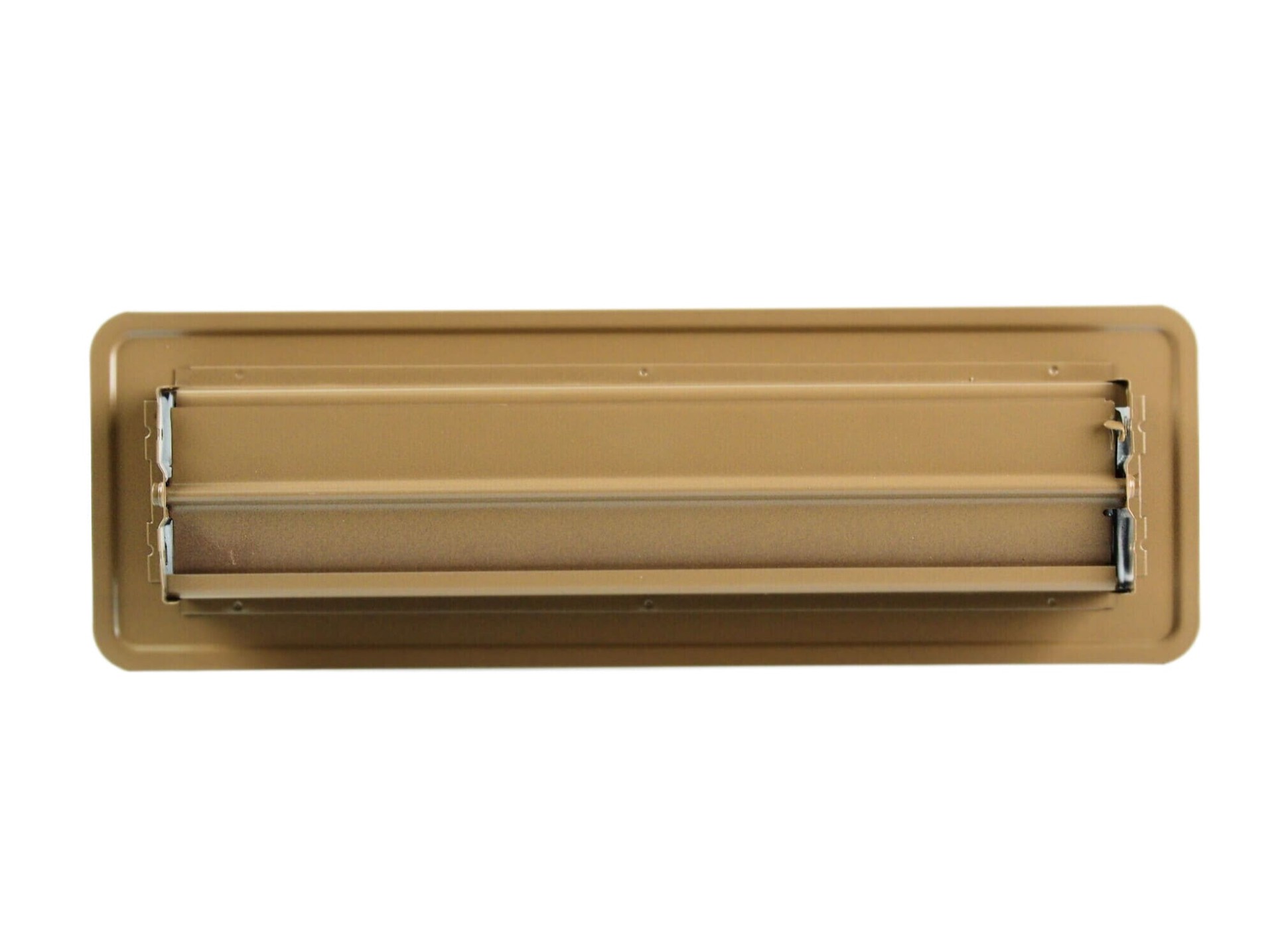 slide 4 of 6, RELIABILT 2-in x 10-in Steel Brown Floor Register, 1 ct