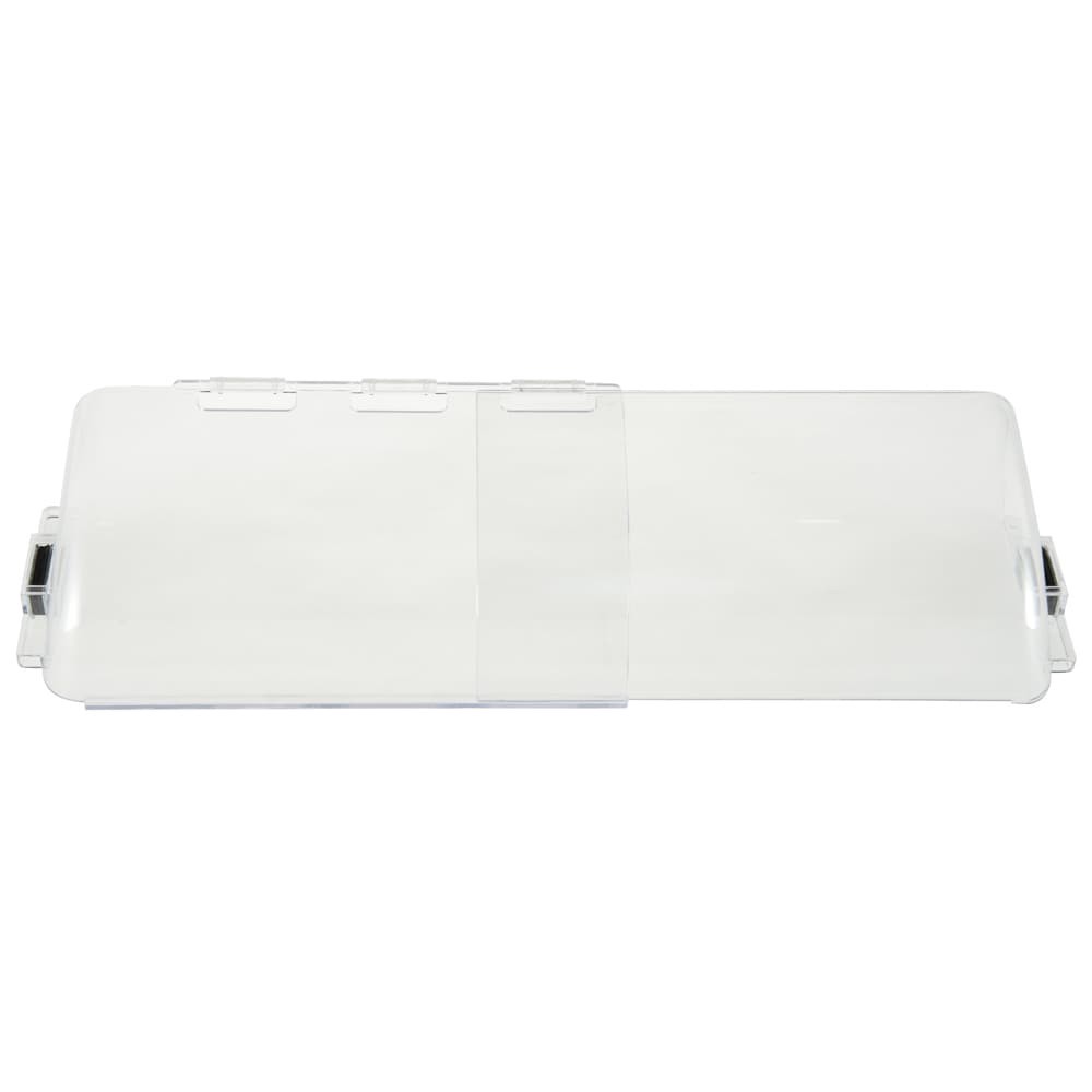 slide 3 of 6, RELIABILT 8.81-in x 3.56-in Adjustable Magnetic Mount Plastic Floor Air Deflector, 1 ct