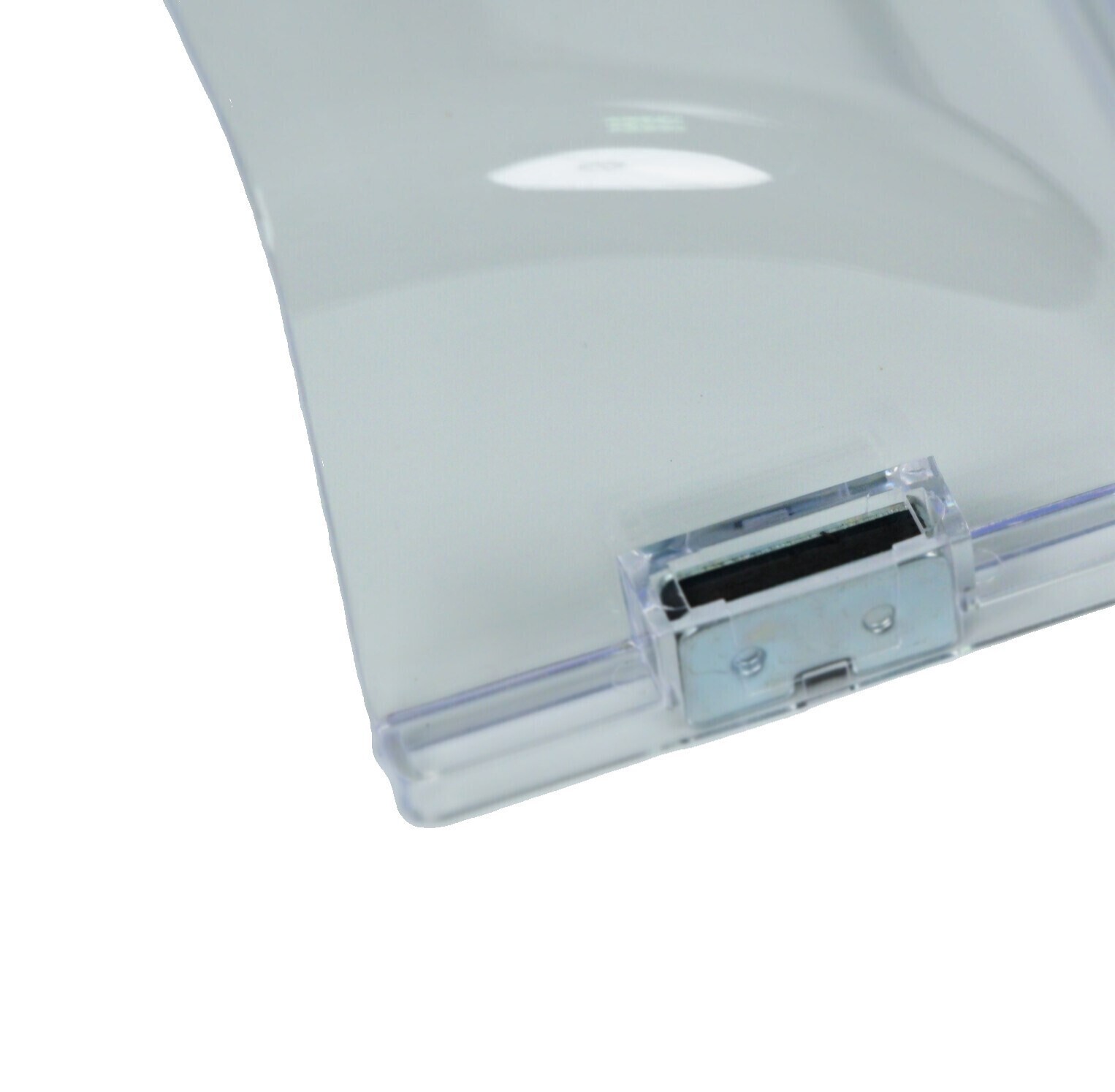 slide 6 of 6, RELIABILT 8.81-in x 3.56-in Adjustable Magnetic Mount Plastic Floor Air Deflector, 1 ct