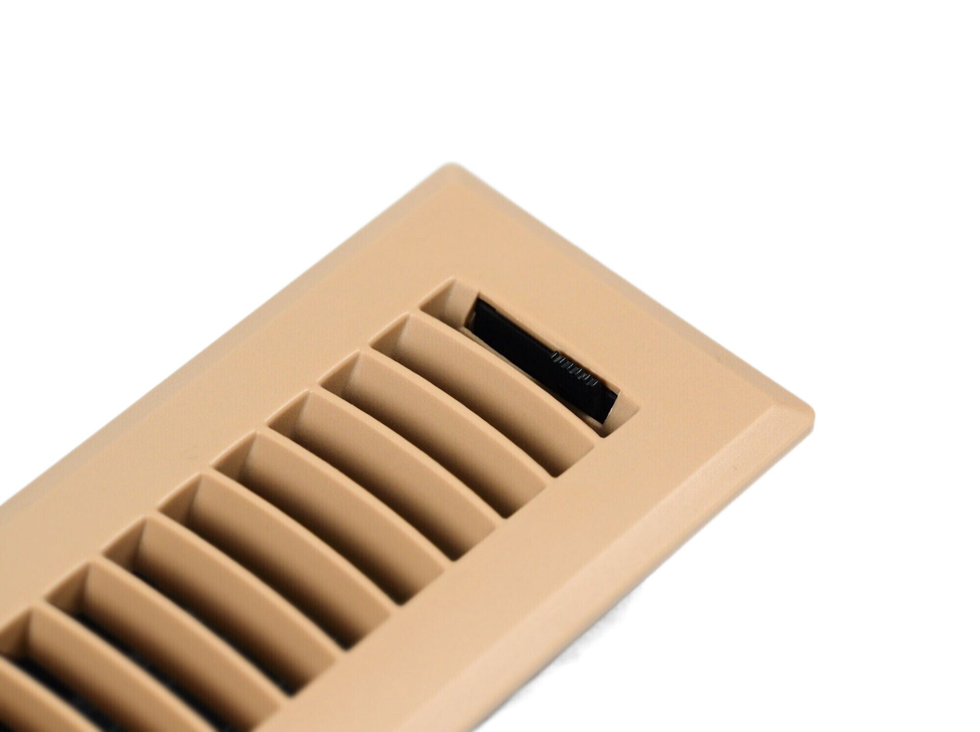 slide 5 of 6, RELIABILT 2-in x 12-in ABS resin Taupe Floor Register, 1 ct