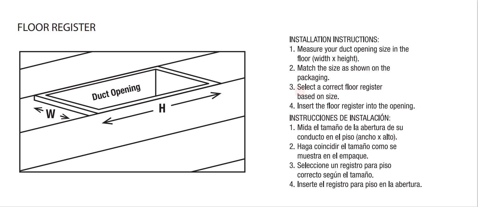 slide 6 of 6, RELIABILT 2-in x 12-in ABS resin Taupe Floor Register, 1 ct