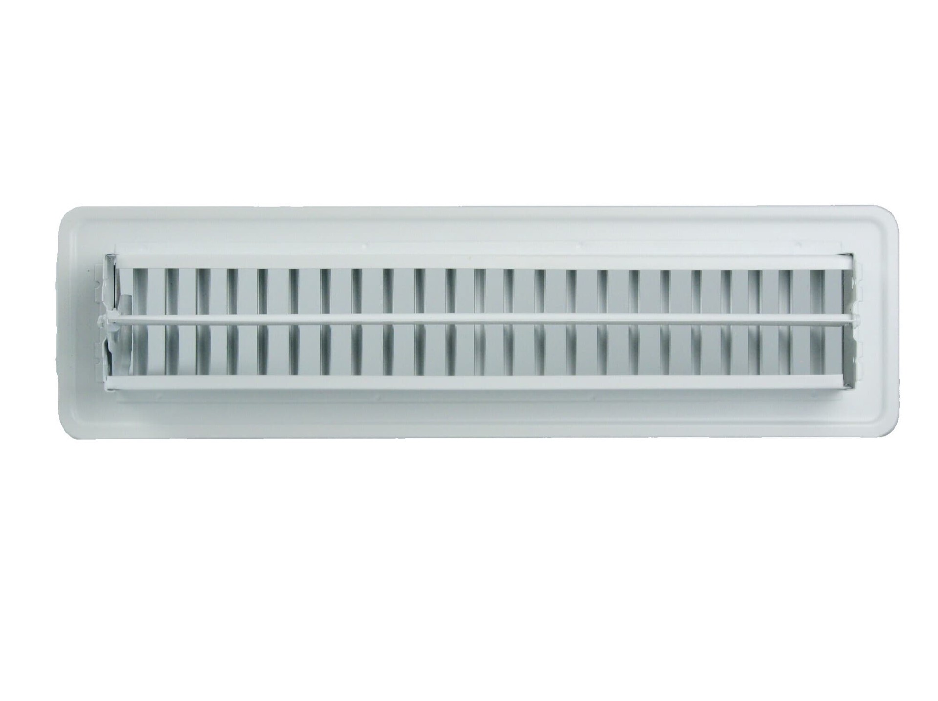 slide 4 of 6, RELIABILT 2-in x 12-in Steel White Floor Register, 1 ct