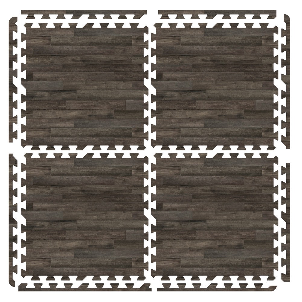 slide 1 of 6, Best Step 24-in W x 24-in L x 0.47-in T Interlocking Foam Gym Floor Tile ( 16-sq ft ) 4 -Pack, 1 ct