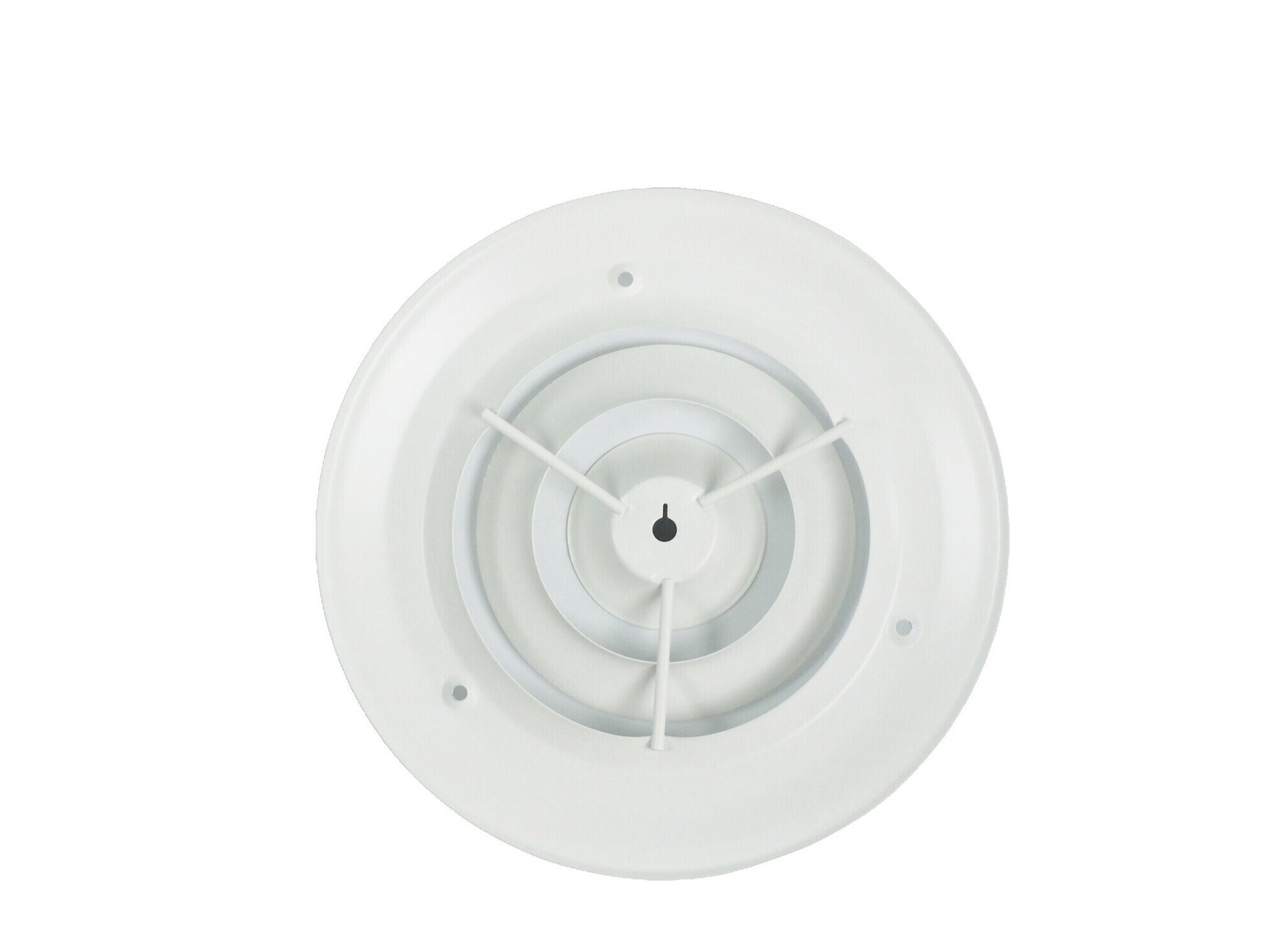 slide 6 of 6, RELIABILT 6-in x 6-in Step-down Steel Ceiling Diffuser in White, 1 ct
