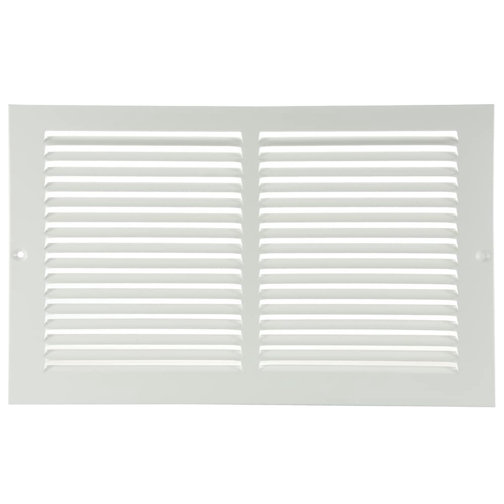 slide 1 of 6, RELIABILT 12-in x 6-in Steel White Sidewall/Ceiling Grille, 1 ct