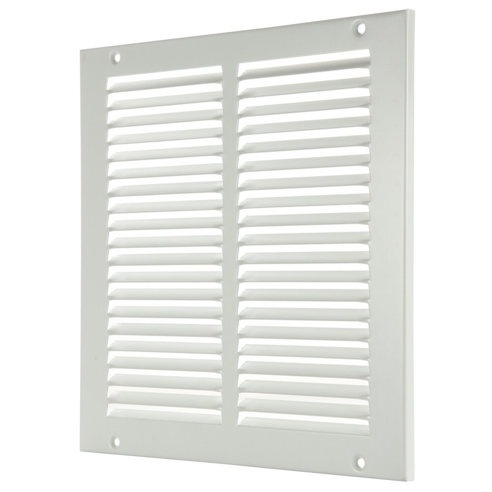 slide 2 of 6, RELIABILT 10-in x 10-in Steel White Sidewall/Ceiling Grille, 1 ct