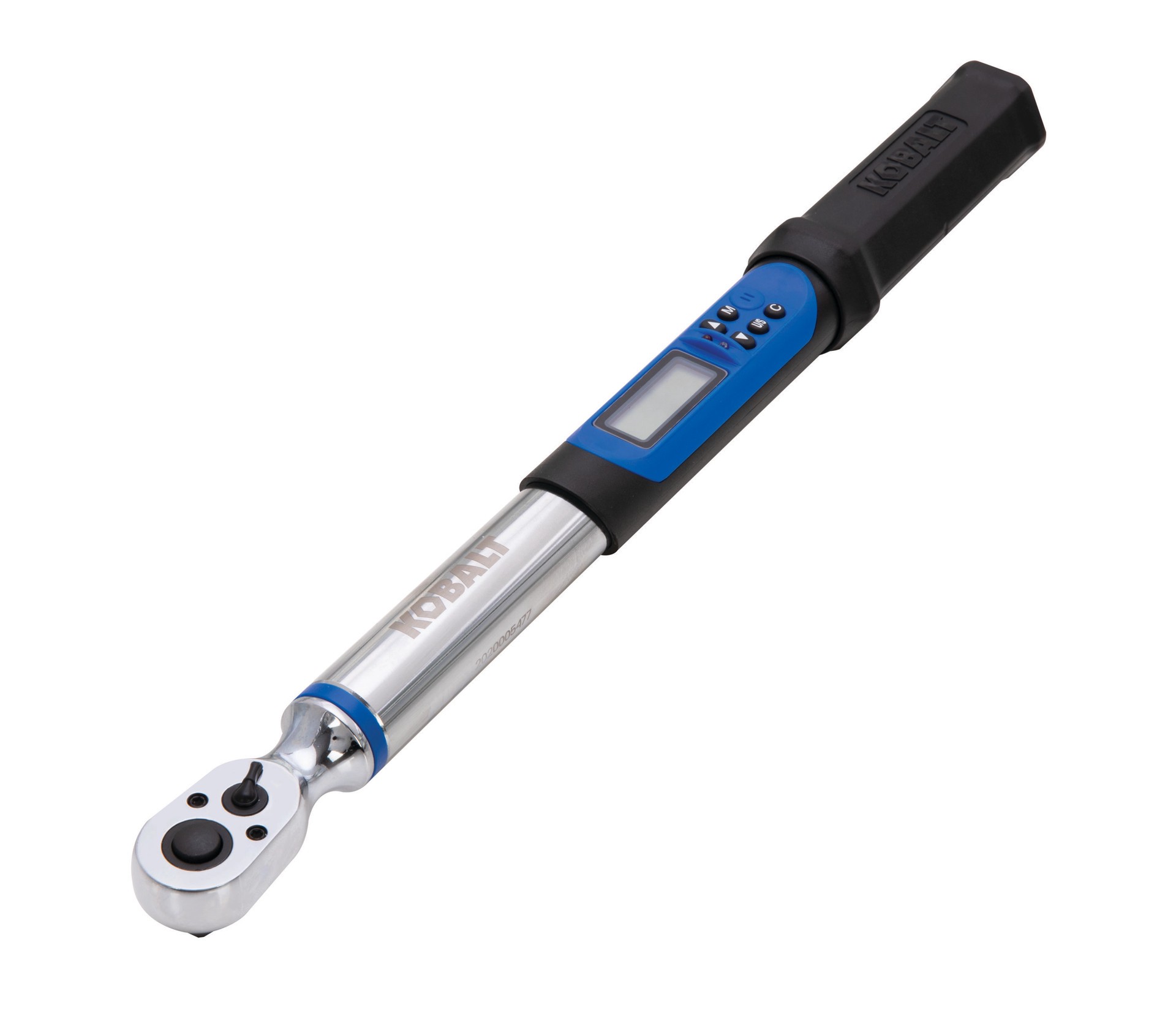 slide 6 of 6, Kobalt 3/8-in Drive Digital Torque Wrench 5-ft/lb to 100-ft/lb with Batteries Included, 1 ct