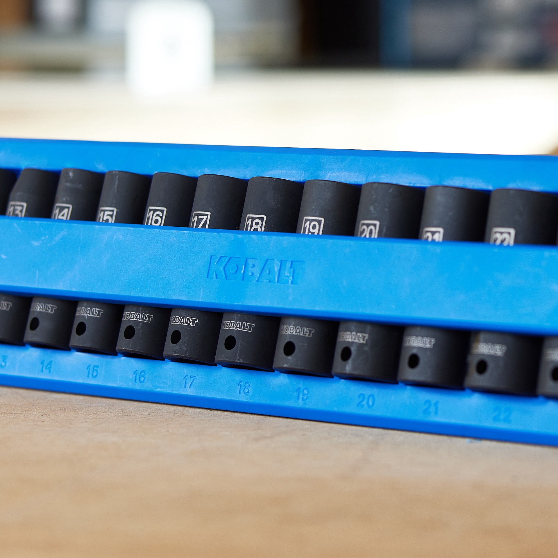 slide 3 of 6, Kobalt 16 -Piece Metric 1/2-in Drive Set 6-point Impact Socket Set, 1 ct