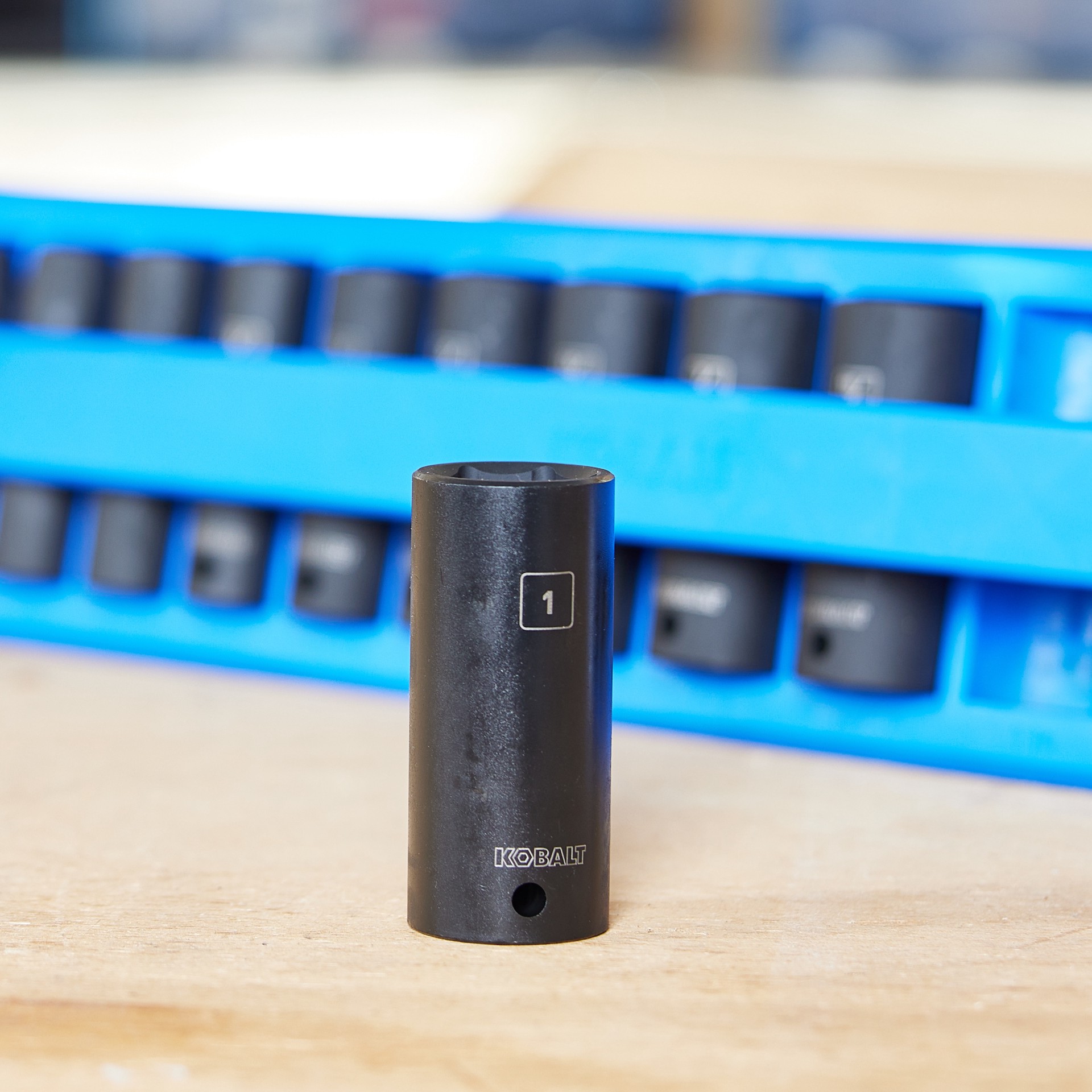 slide 2 of 6, Kobalt 13 -Piece Standard (SAE) 1/2-in Drive Set 6-point Impact Socket Set, 1 ct