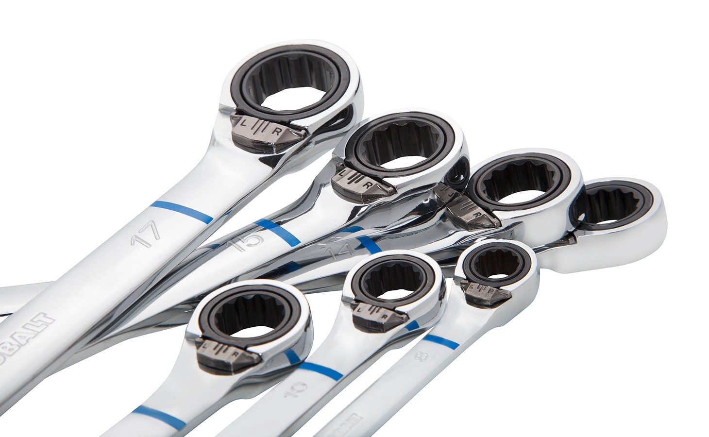 slide 2 of 4, Kobalt 7 -Piece Set Metric Ratchet Wrench, 1 ct