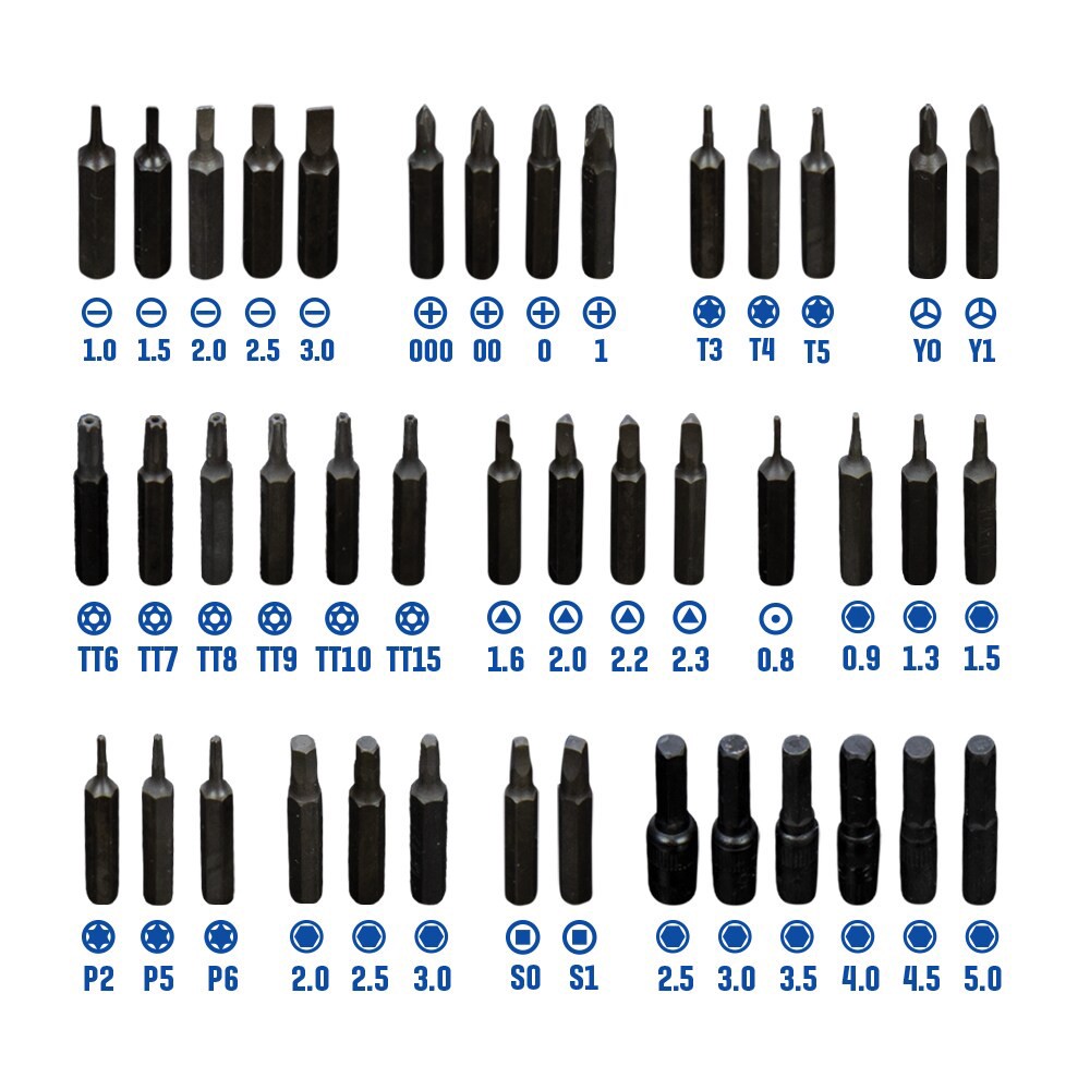 slide 2 of 6, Kobalt Electronic repair Screwdriver Bit Set 50 -Piece, 1 ct