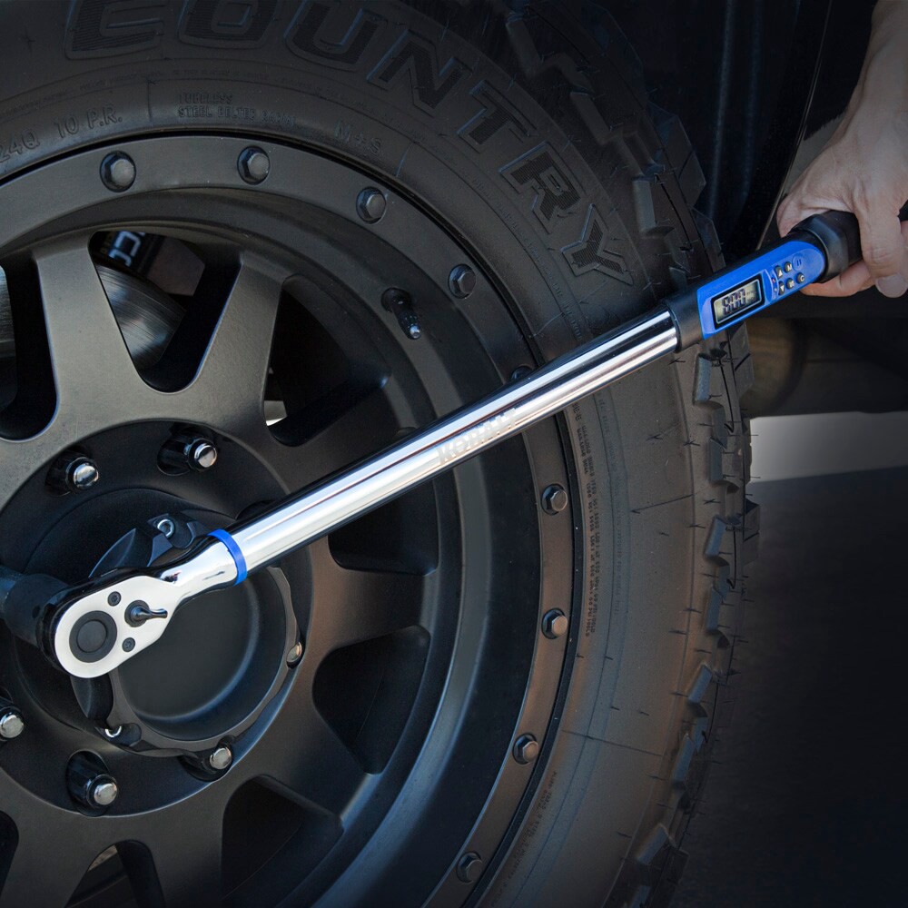 slide 3 of 6, Kobalt 1/2-in Drive Digital Torque Wrench 12.5-ft/lb to 250-ft/lb with Batteries Included, 1 ct